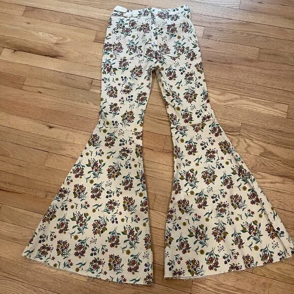 041 We the Free Just Float On High Rise Flare NWT Size 28 - Picture 4 of 7